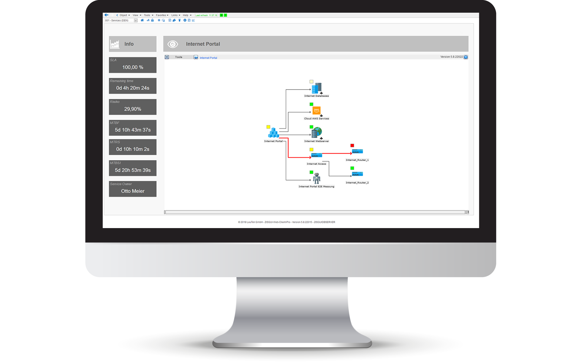 Root Cause Cloud Dashboard