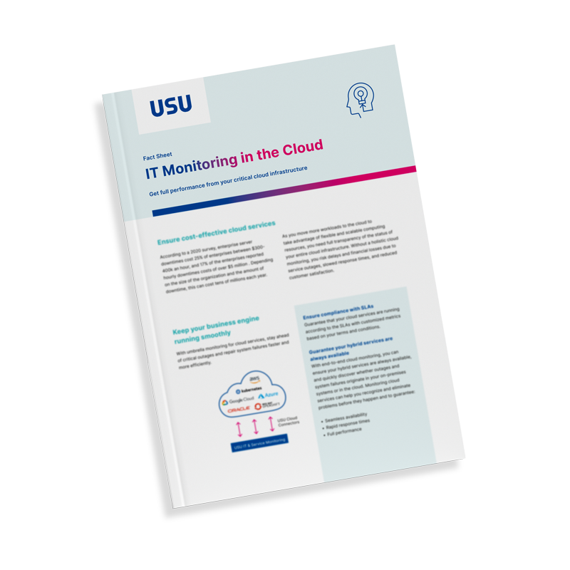 IT Cloud Monitoring Factsheet