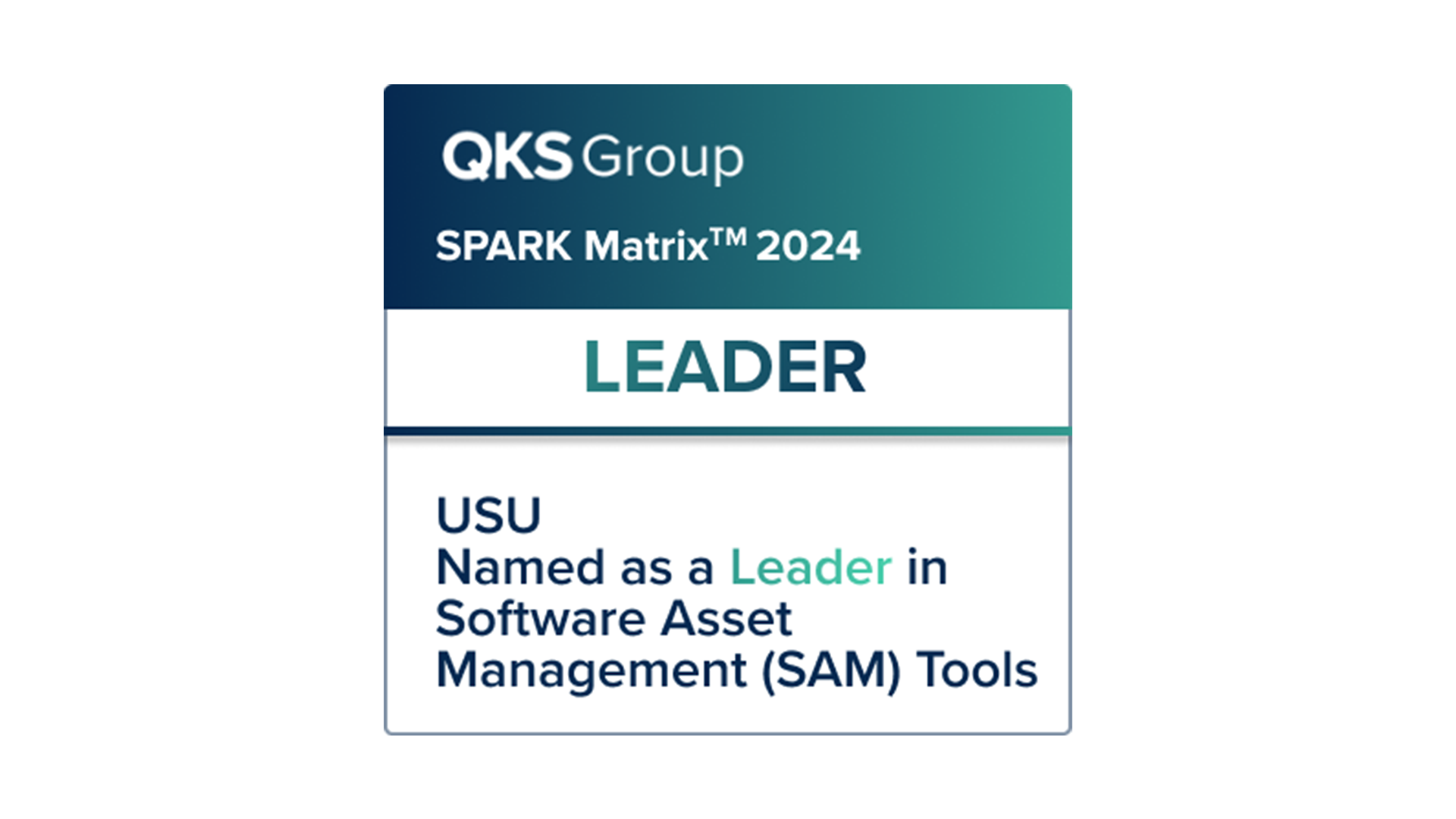 SPARK Matrix SAM Tool Leader